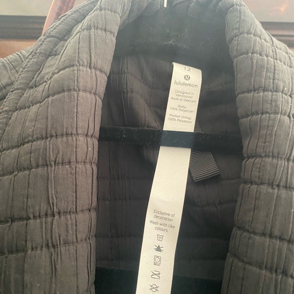 lululemon serene travels wrap jacket sweater size 12 - Picture 4 of 5